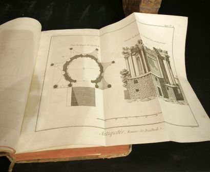 Encyclopedia. Set of 15 disparate in-folio...