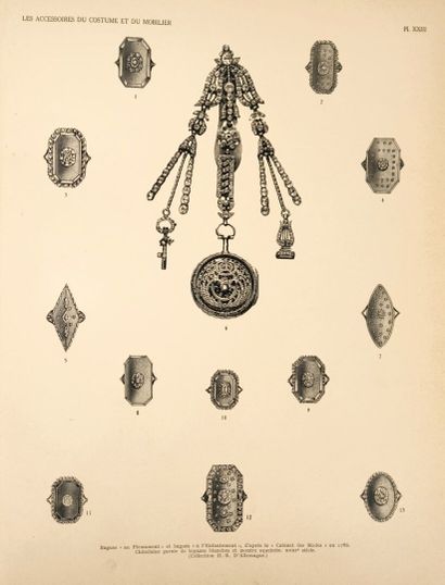 ALLEMAGNE (Henry-René d'). Les accessoires...