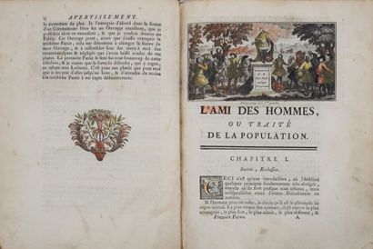 [MIRABEAU (Victor Riqueti, marquis de)]....