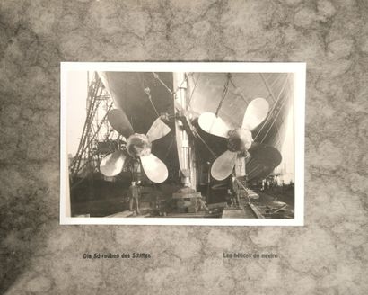 [Marseille]. In memory of the trial voyage...