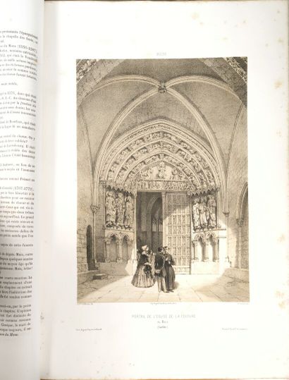 WISMES (Baron de). Le Maine et l'Anjou historiques,...