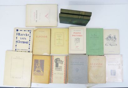 GIRAUDOUX (Jean). Set of 15 volumes: - Le...