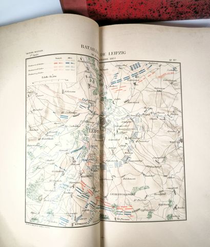 BUREAU (E.). Atlas de géographie militaire...