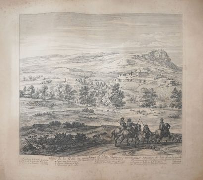 Franche-Comté (and other). Set of 7 maps...