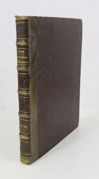 MONGE (Gaspard). Descriptive geometry. Leçons...