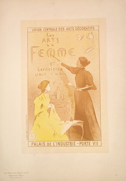 Maîtres de l'Affiche (Les). Set of 13 plates...