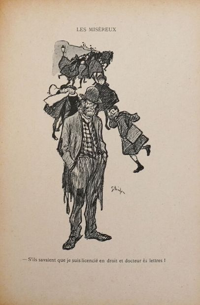 STEINLEN. Dans la Vie. Cent dessins en couleurs....