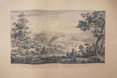 Franche-Comté (and other). Set of 7 maps...