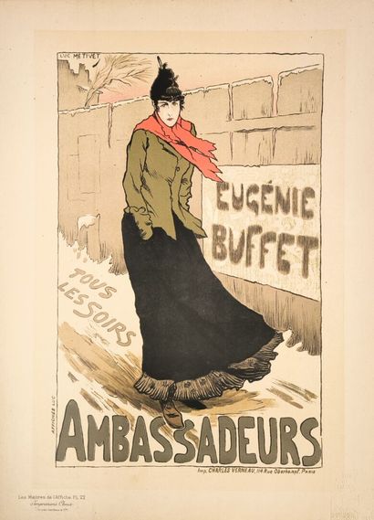 Maîtres de l'Affiche (Les). Set of 13 plates...