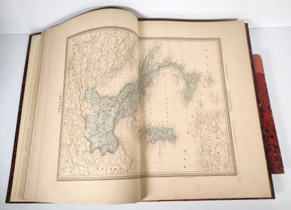 BUREAU (E.). Atlas de géographie militaire...