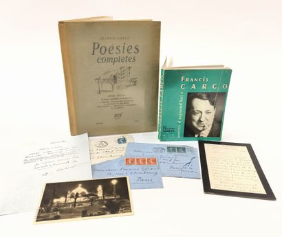 CARCO (Francis). Poésies complètes. Paris,...