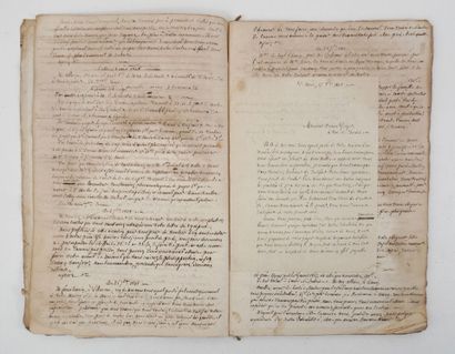 [Wines]. Handwritten correspondence register...
