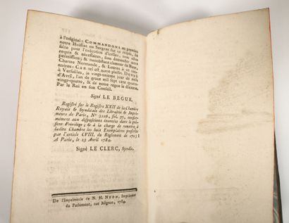 [L'ÉPÉE (Charles-Michel de)]. La Véritable...