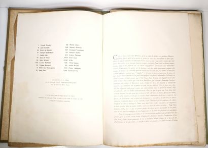 BATAILLE (Henry). Têtes et Pensées. Paris,...