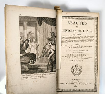 GIRAUD. Beaux de l'histoire de l'Inde. Paris,...