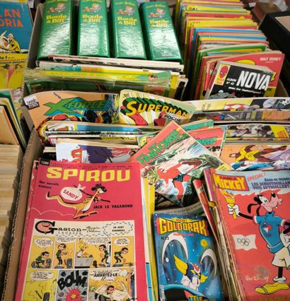 Important lot of approx. 760 French magazines...