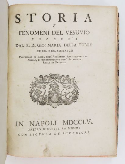 Vulcanology - DELLA TORRE (Giovanni Maria)....