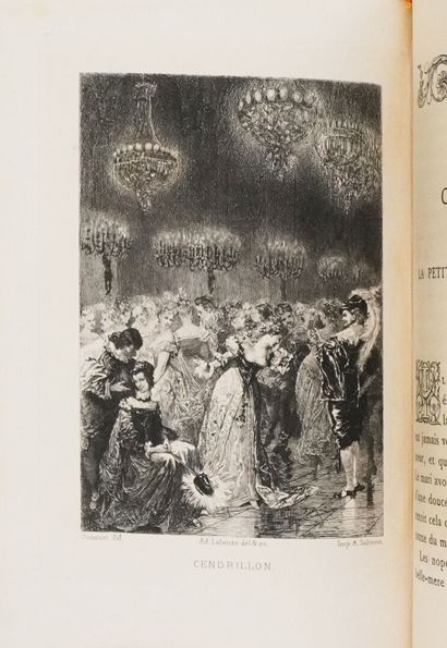PERRAULT (Charles). Les Contes de Ch. Perrault...