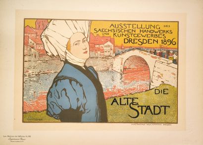 Maîtres de l'Affiche (Les). Set of 13 plates...