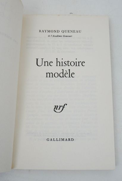 QUENEAU (Raymond), Zazie dans le métro. 2nd...