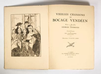 VENDEE. Lot : 
- BOURGEOIS (Georges) - Vieilles...