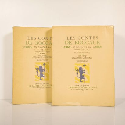 BRUNELLESCHI (Umberto) & BOCCACE (Giovanni)....