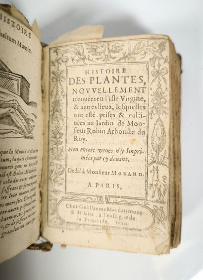 [LINOCIER (Geoffroy)]. L'Histoire des plantes,...