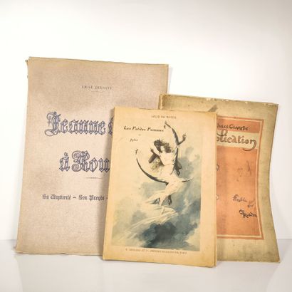 Set of 3 books: 
- JAPHET. En scène!... Pour...