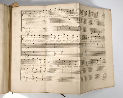 [Music - ALEMBERT (Jean Le Rond d'). Elémens...