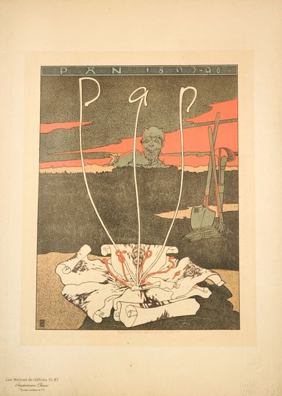 Maîtres de l'Affiche (Les). Set of 13 plates...