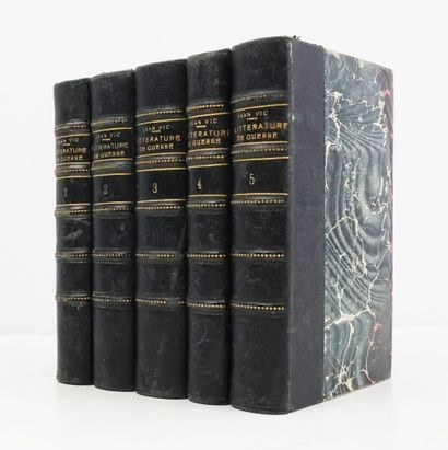 VIC (Jean). War literature. Manuel méthodique...