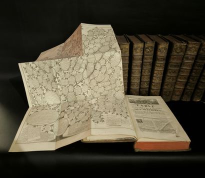 Encyclopedia. Set of 15 disparate in-folio...