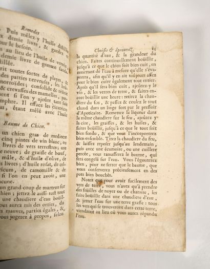 LE BRETON. Remèdes choisis et éprouvés tant...