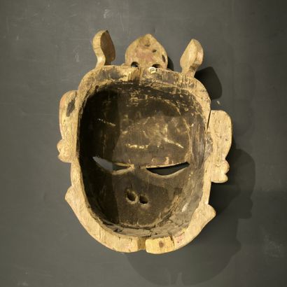 INDE - XXe siècle
Masque en bois à traces...