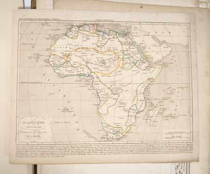 Afrique. Important ensemble de 45 cartes...