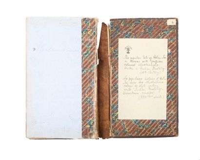 . Manuscrit illustré du Hatemnamah
Encre,...
