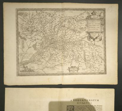 GUYET. Anjou. Andegavensium ditionis vera...