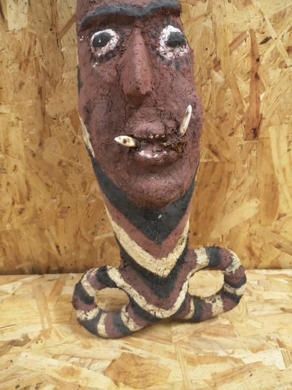 MALEKULA Iles. VANUATU. Figure ancêtre. (petits...