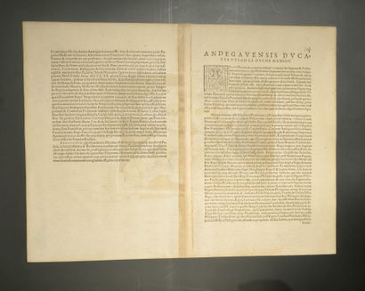 Andegavensis dvcatvs.. . . sd (c. 1580)....