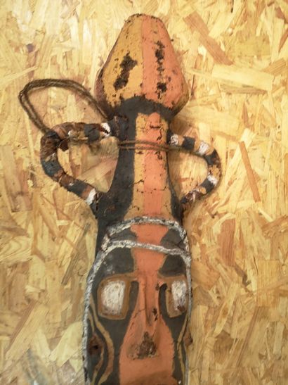 MALEKULA Iles. VANUATU. Figure ancêtre. (acc.)...