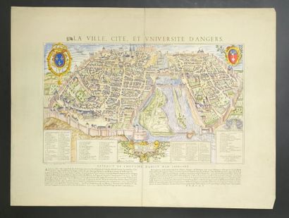 La Ville, cité et université d'Angers, vue...