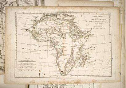 Afrique. Important ensemble de 45 cartes...