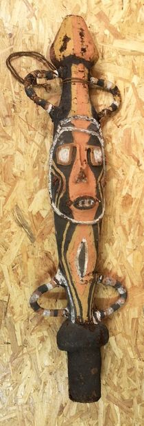 MALEKULA Iles. VANUATU. Figure ancêtre. (acc.)...