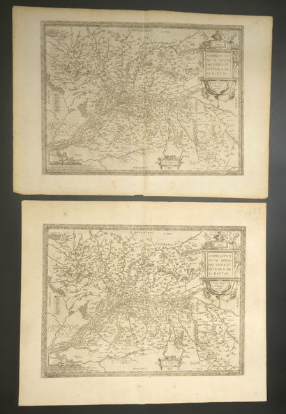 GUYET. Anjou. Andegavensium ditionis vera...