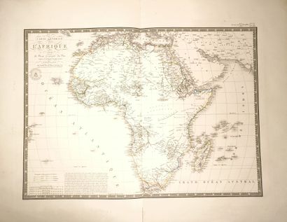 Afrique. Important ensemble de 45 cartes...