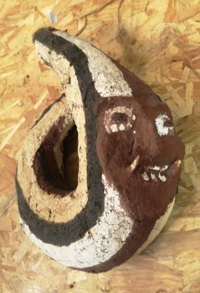 MALEKULA Iles. VANUATU. Figure rituelle funéraire...