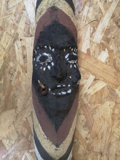 MALEKULA Iles. VANUATU. Figure ancêtre. (petits...
