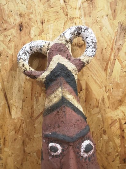 MALEKULA Iles. VANUATU. Figure ancêtre. (petits...