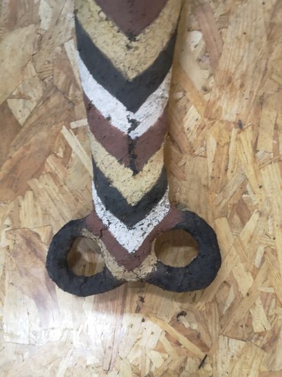 MALEKULA Iles. VANUATU. Figure ancêtre. (petits...