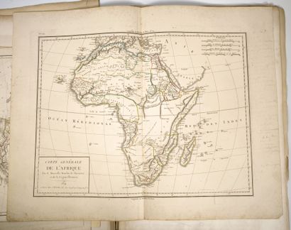 Afrique. Important ensemble de 45 cartes...